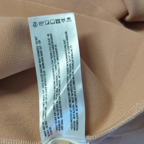 Finders Oblivion One Cold Shoulder Mini Dress Peach S cocktail wedding evening - Picture 11 of 11